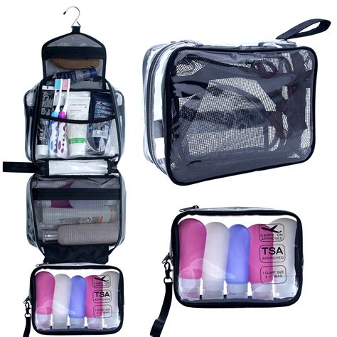 toiletries bag myer|tsa approved hanging toiletry bag.